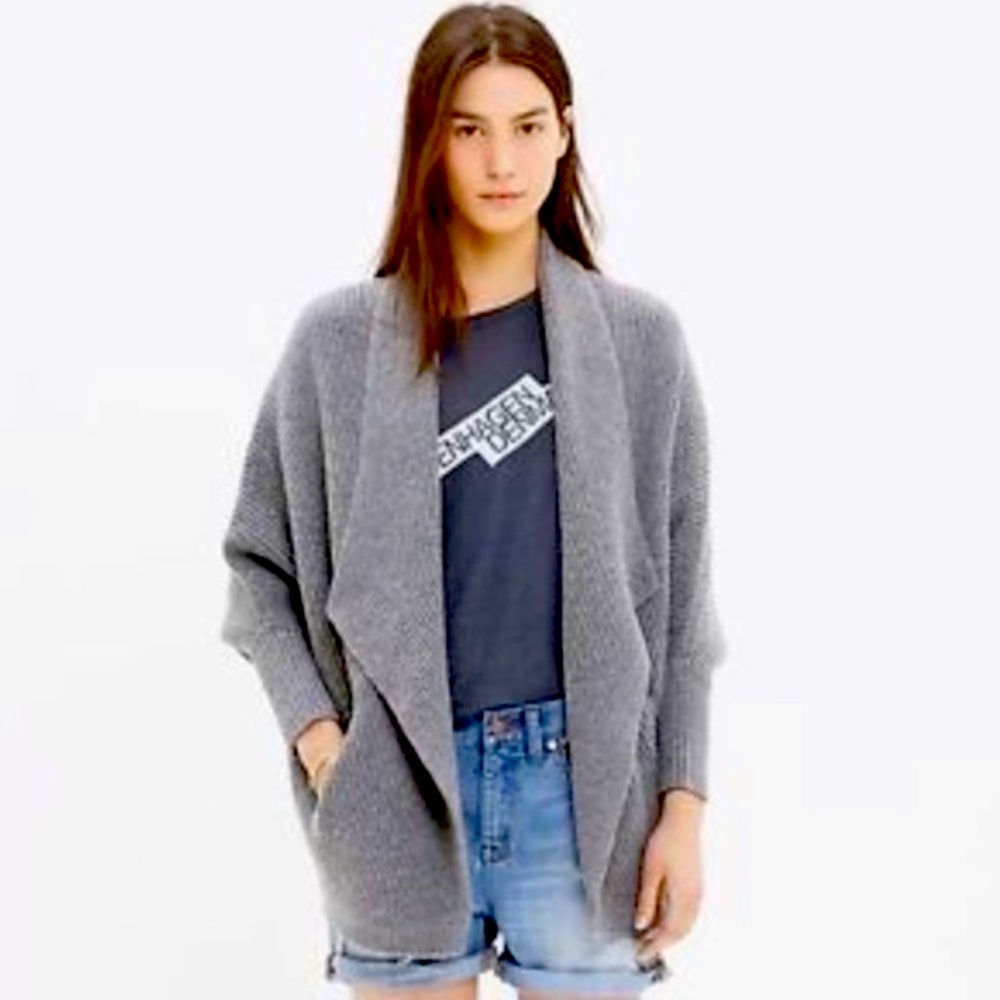 Madewell sculptor cardigan sweater